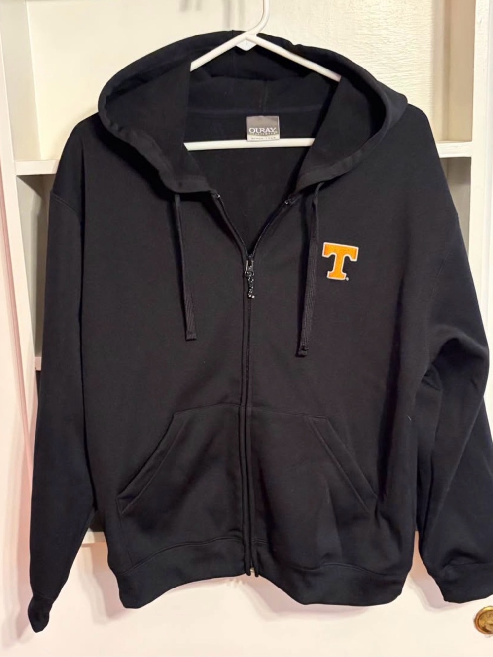 Tennessee Volunteers Ouray Sportswear Black Zip-Up Hoodie Size S